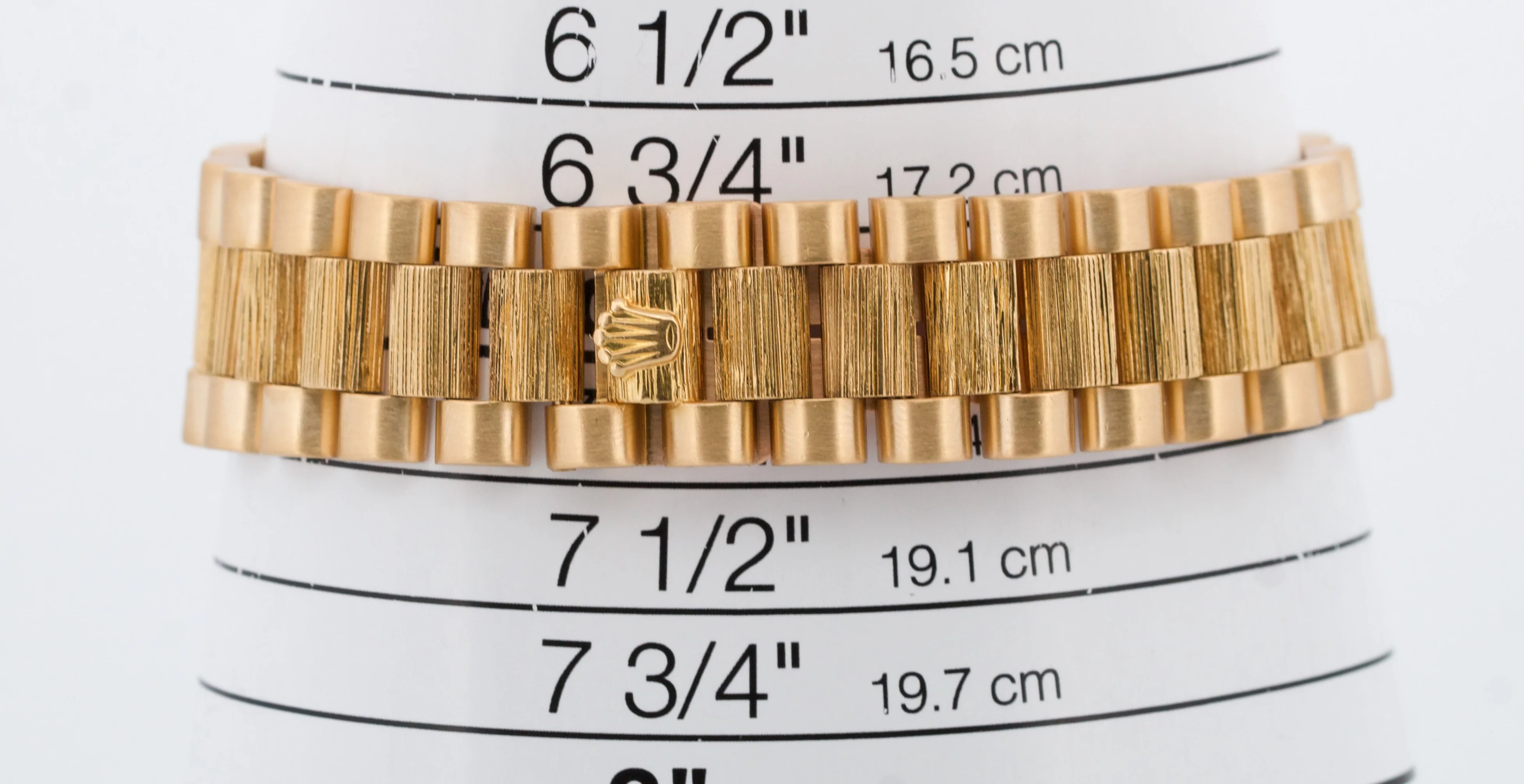 VINTAGE Rolex Day-Date President SILVER DIAMOND BARK 36mm 18K Yellow Gold 18038 - Image 12
