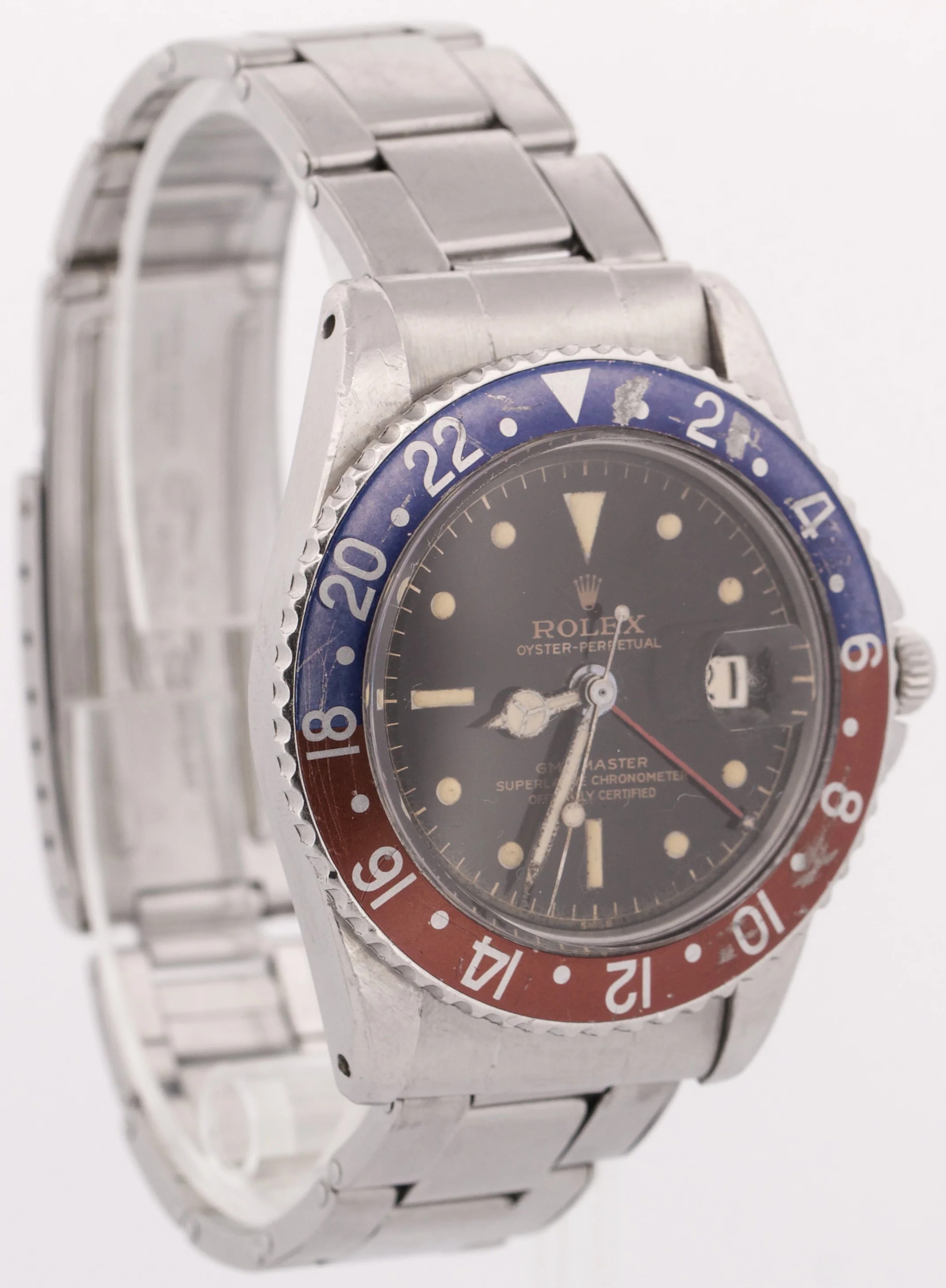 VINTAGE Rolex GMT-Master PEPSI GILT Chapter Ring PCG 50**** SWISS ONLY 40mm 1675 - Image 4