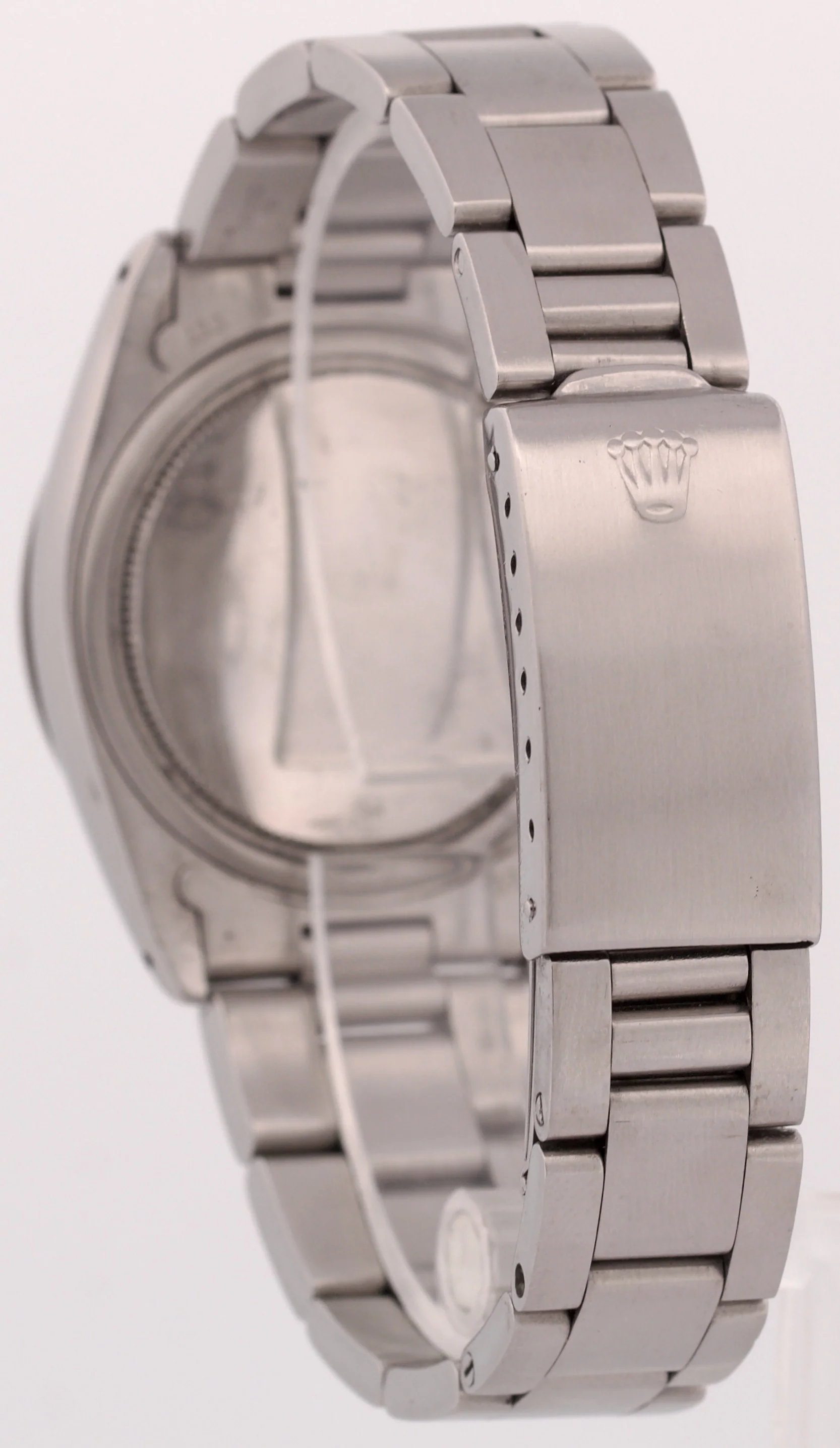 VINTAGE Rolex Oysterdate Precision BLUE Stainless Steel Oyster 34mm Watch 6694 - Image 10