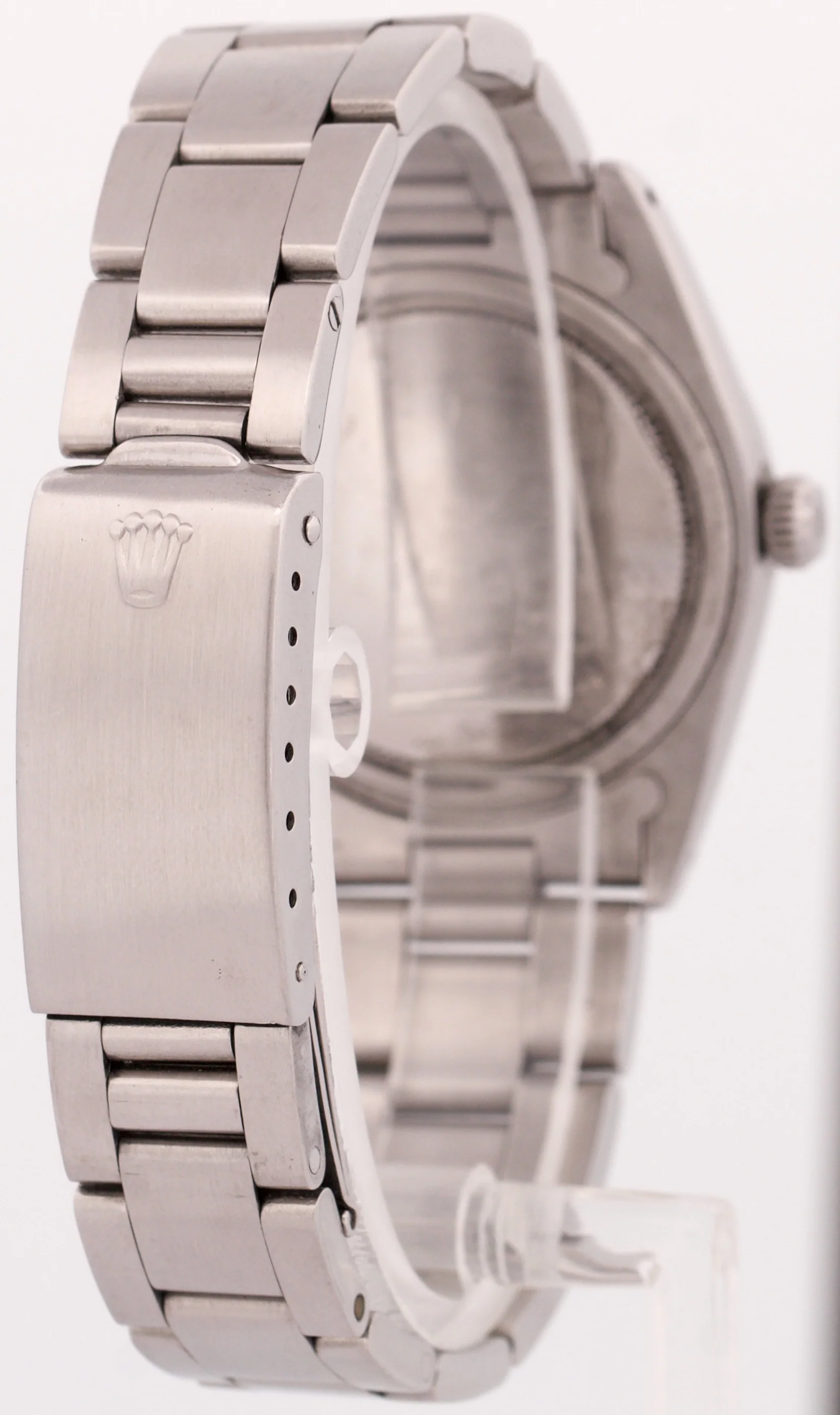 VINTAGE Rolex Oysterdate Precision BLUE Stainless Steel Oyster 34mm Watch 6694 - Image 5