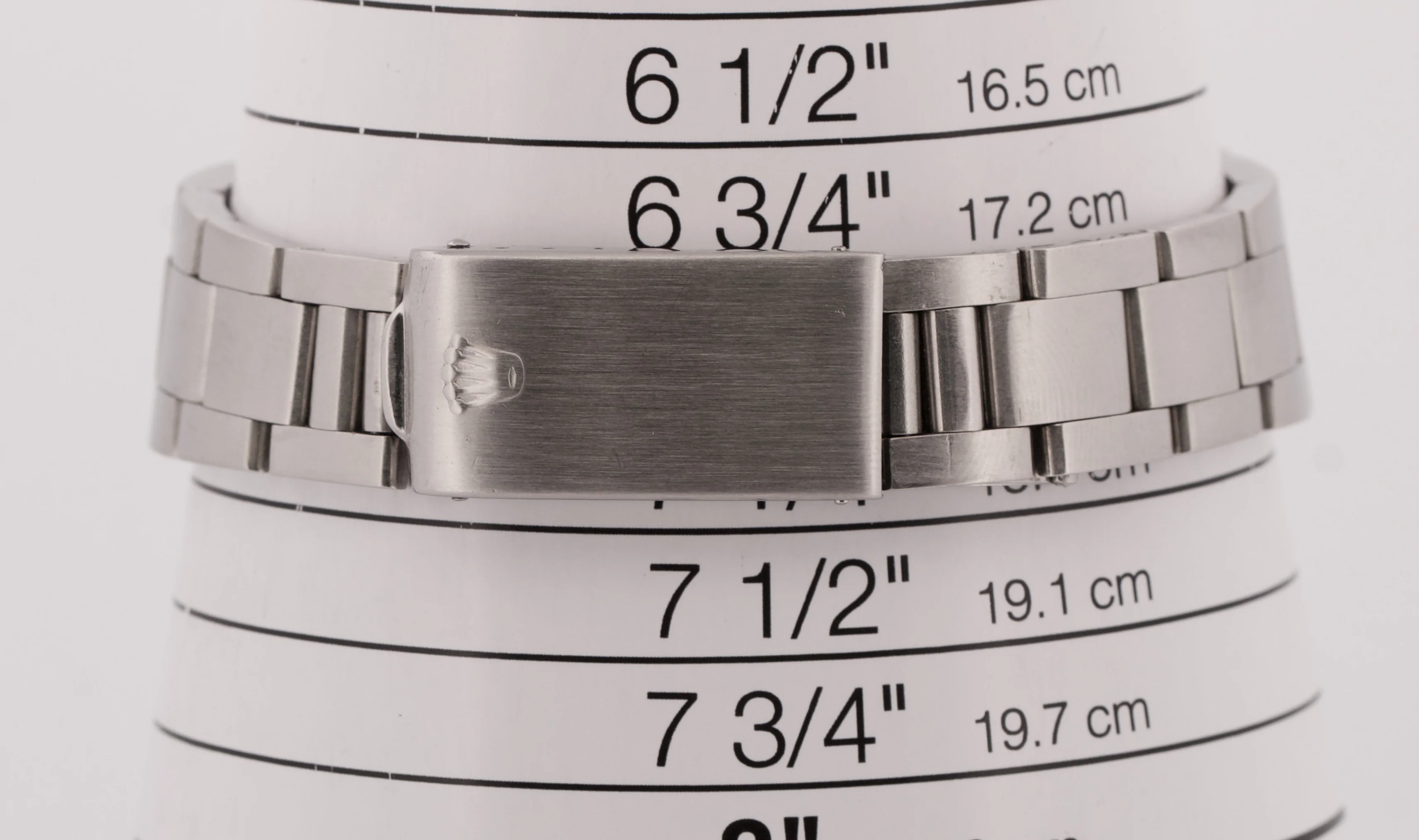 VINTAGE Rolex Oysterdate Precision BLUE Stainless Steel Oyster 34mm Watch 6694 - Image 8