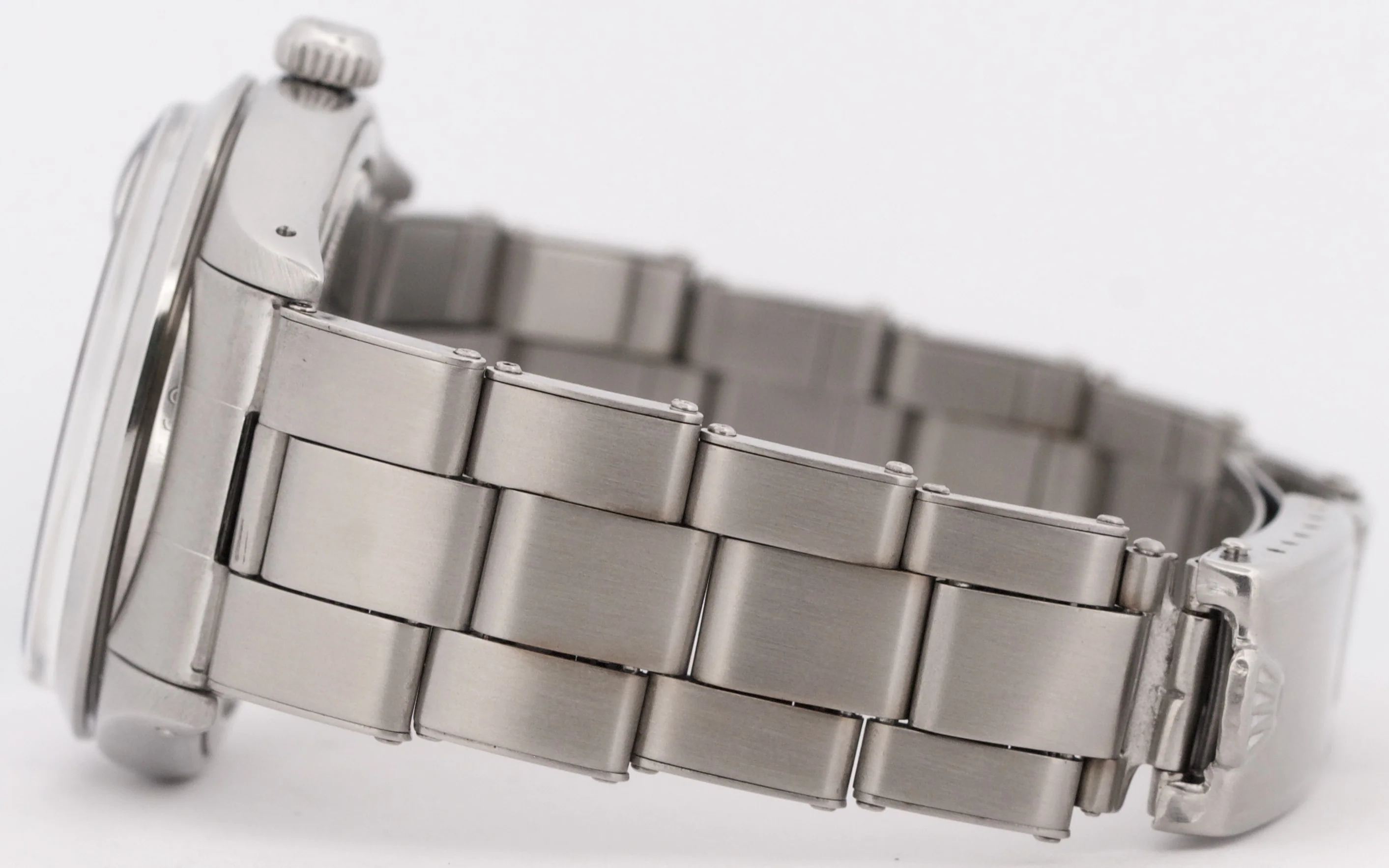 VINTAGE Rolex Oysterdate Precision PATINA SILVER Stainless Steel 34mm Watch 6494 - Image 7
