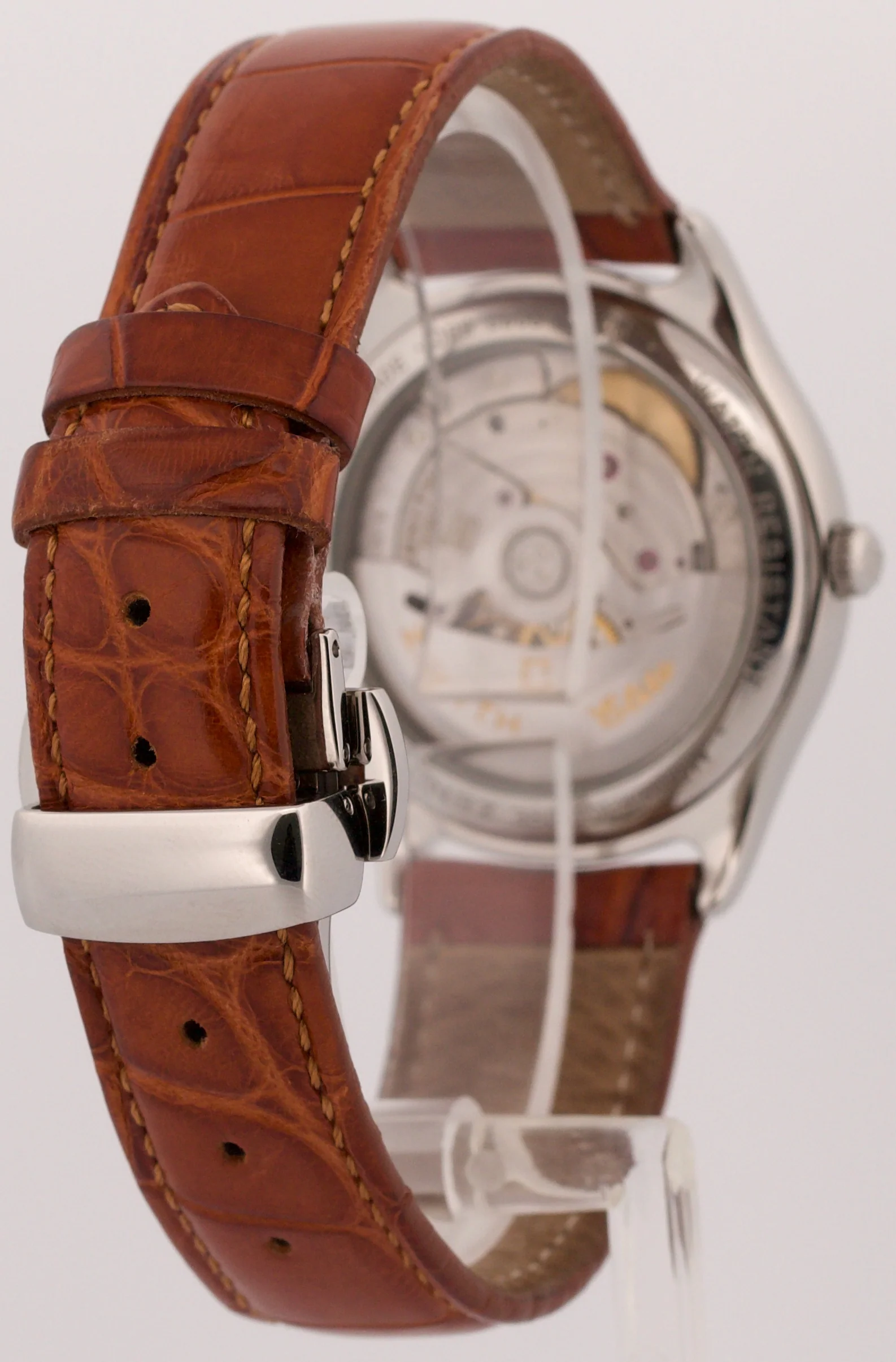 Zenith Elite Automatic BLACK Stainless Steel Leather 36mm 90/01.0040.680 Watch - Image 6